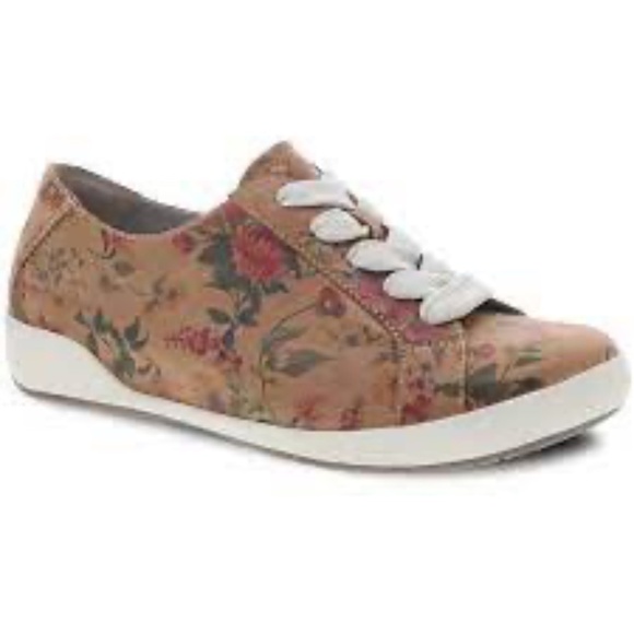 Dansko Orli Floral Leather Sneaker - Picture 1 of 11